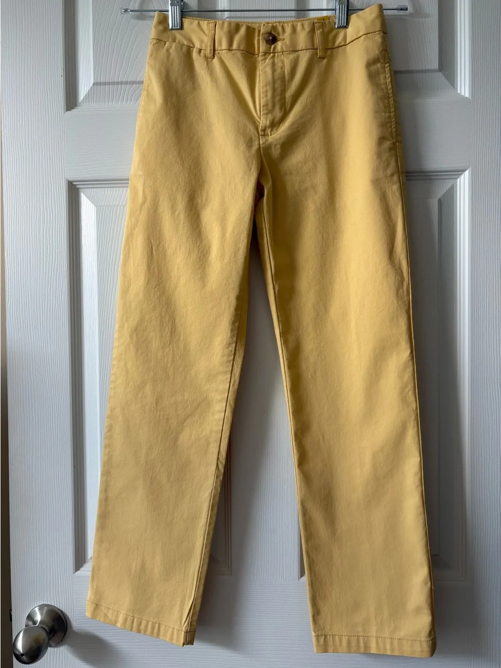 Polo Ralph Lauren Girl’s Yellow Straight Chinos Size 14